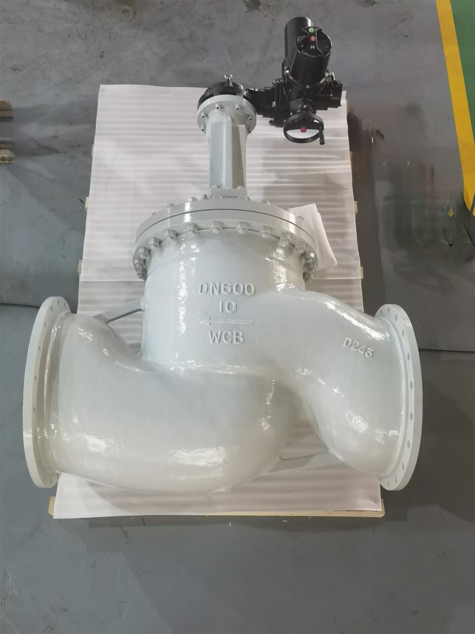 GLOBE VALVE DN600 PN16 WCB
