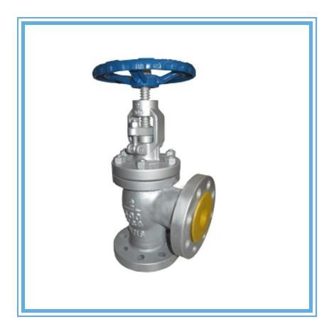 Angle Globe Valve With Bolted Bonnet