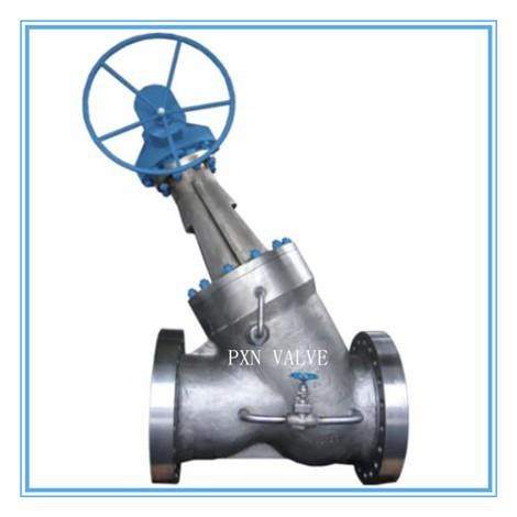 Angle Pattern Globe Type Valve Flange End