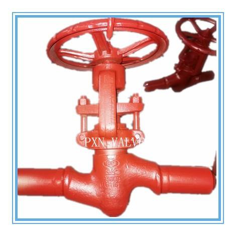 ASME Globe Valve 2500LB With WB36 Pipe