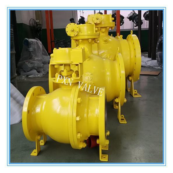 Reduced Bore Ball Valve Trunnion Mounted Type