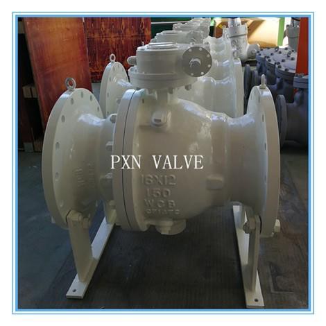 Full Port Cast Steel Trunnion Mounted Ball Valve