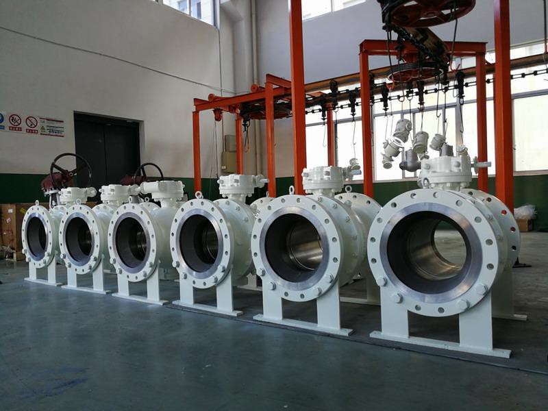 Usage of cast steel ball valve
