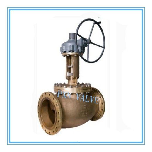 API ASME Bronze C95800 Nickel Aluminum Bronze Flanged Globe Valve